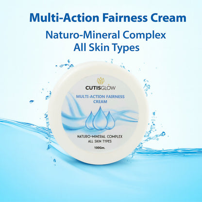 Eyelet Multi-Action Fairness Cream – Naturo-Mineral Complex for Brightening, Hydration & Even Skin Tone, Suitable for All Skin Types (100gm)