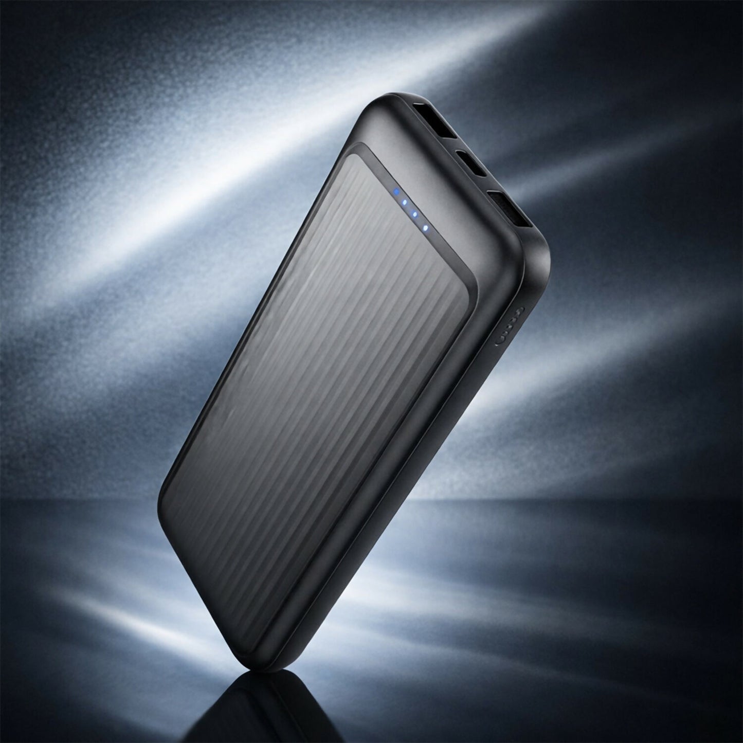 Lapcare 10000mAh Portable Power Bank with Dual USB Output and LED Indicator