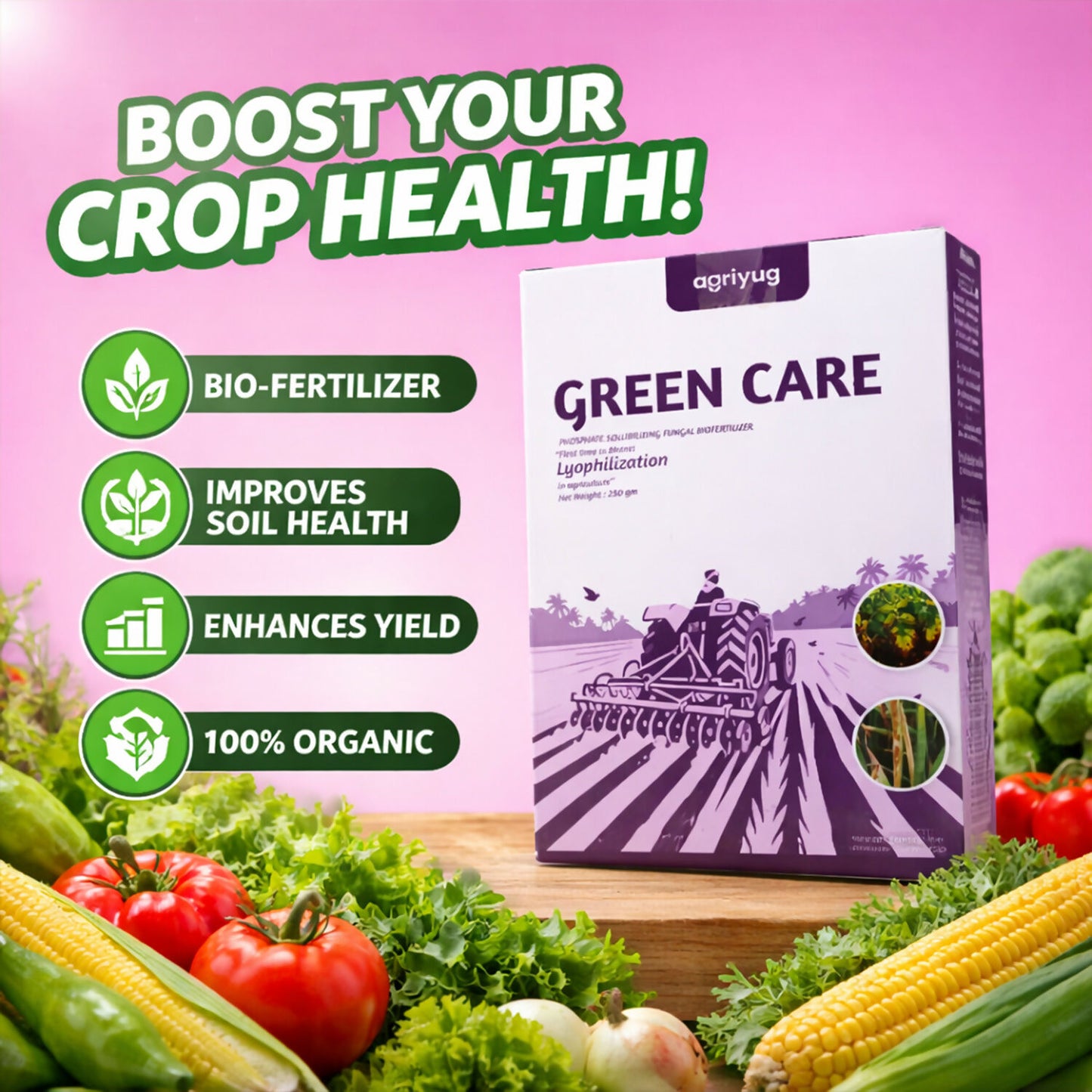 Application of Green Care for controlling fungal infections in crops