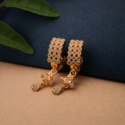 Elegant Jhumka Style Teardrop Dangle Party Wear Jewellery