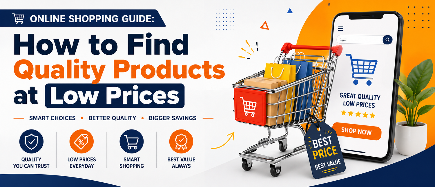 Online Shopping Guide: How to Find Quality Products at Low Prices