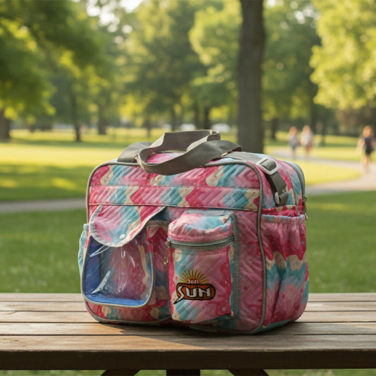 Mother Bag Diaper Bag One Shoulder Baby Bag Women Travel Handbag for Baby Nursing Mummy Maternity Printed Nappy Bag (Multicolor)