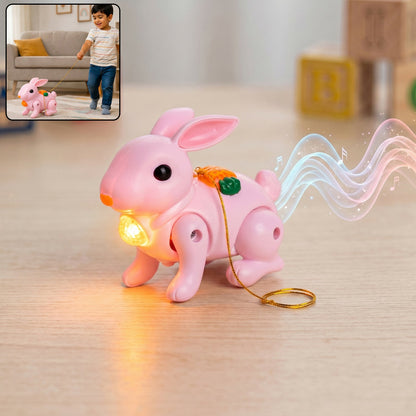 Crawling Rabbit Toy – Musical with Lights & Sounds for Kids Mix colour