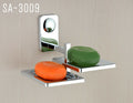 Stainless Steel Double Soap Dish – Rust-Proof & Durable Bathroom Accessory