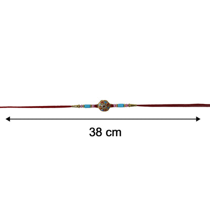 Rakhi size and thread detail display