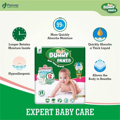 Baby Diaper Pants with 360° Leakproof Protection – Ultra Dry, Fast Absorption