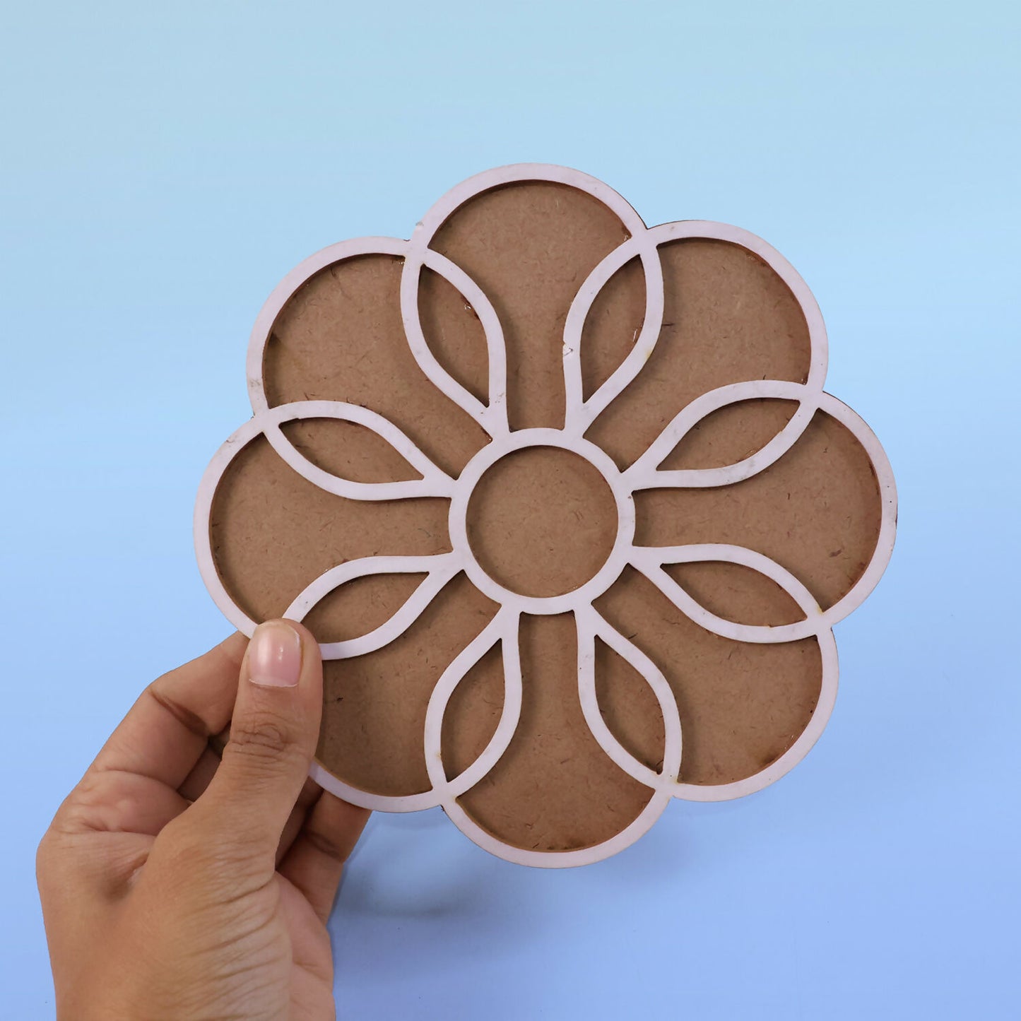 Rangoli Stencil | Flower Design for Diwali and Festivals