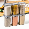 Airtight Kitchen Storage Containers – Leakproof 1200 ML Set of 6