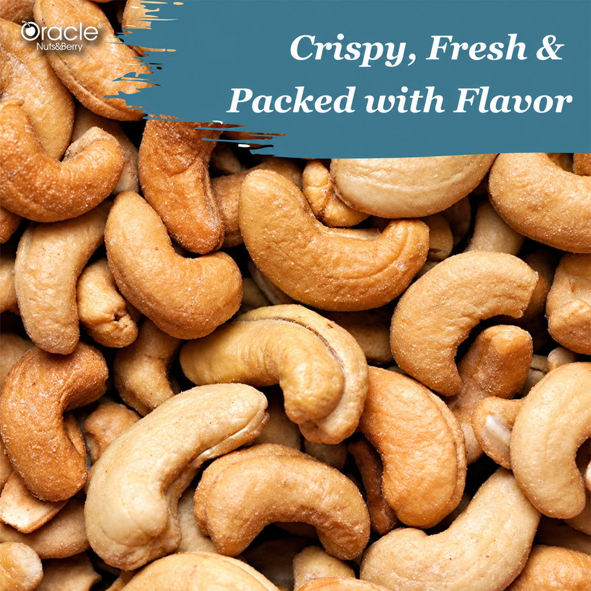 Roasted Salted Cashews Premium Crunchy Kaju Perfect Everyday Dry Fruit Snack (200g)