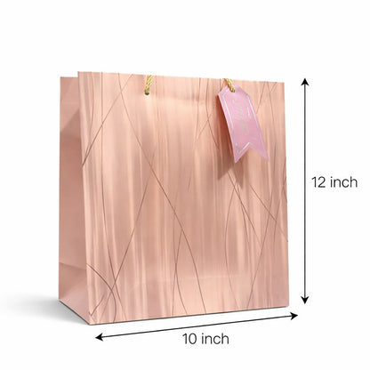 Spacious interior of premium paper gift bag