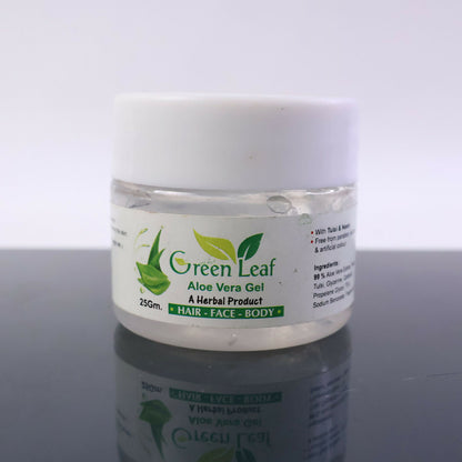 Aloe Vera Gel for skin and hair care product display