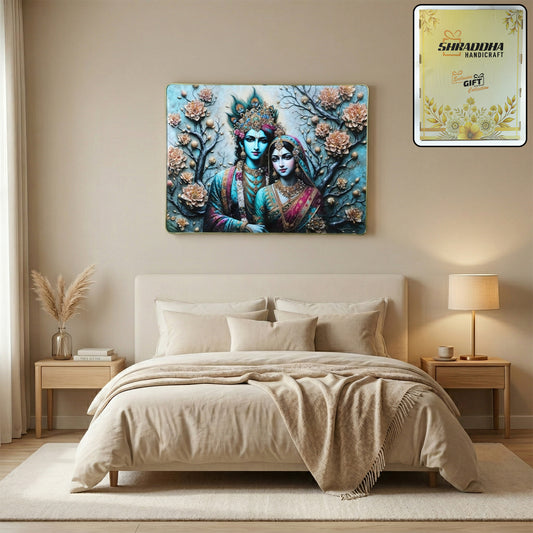 Radhe krishna Art Frame