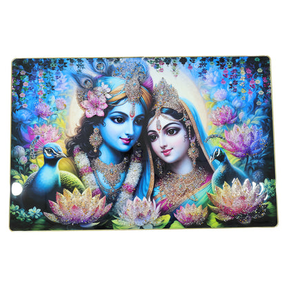 Religious Radha Krishna Wall Frame painting