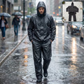Waterproof EVA Rain Coat Set – Hooded Jacket & Pant for Monsoon