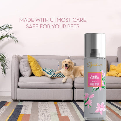 Aromatic Rajnigandha spray bottle