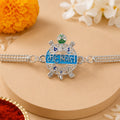 Mahakal Text Charm Chain Rakhi – For Brother on Raksha Bandhan