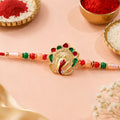 Buy Om Ganesha Rakhi Traditional Beadwork for Brother