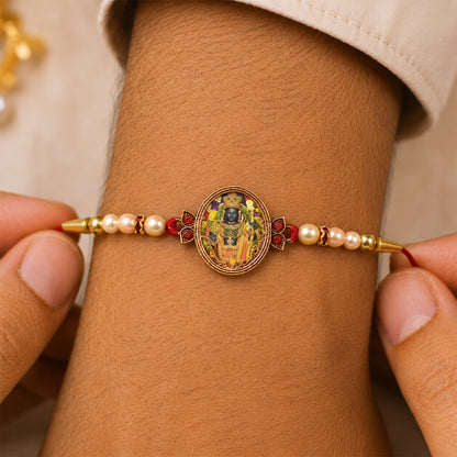 Maharashtrian God Motif Rakhi – Divine Protection & Blessings
