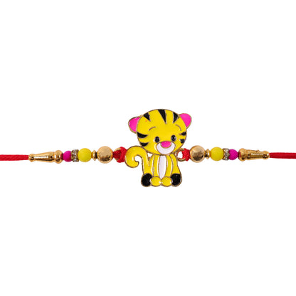 Tiger Cartoon Rakhi for Kids – Cute & Protective Thread