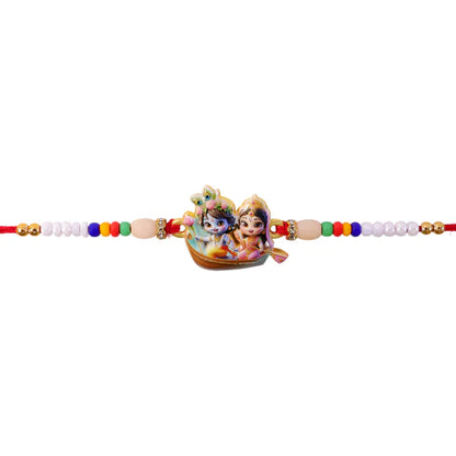Shop Krishna Radha Rakhi Divine Spiritual Bond for Raksha Bandhan