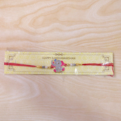 Elephant Kids Rakhi presented as a thoughtful Raksha Bandhan gift.