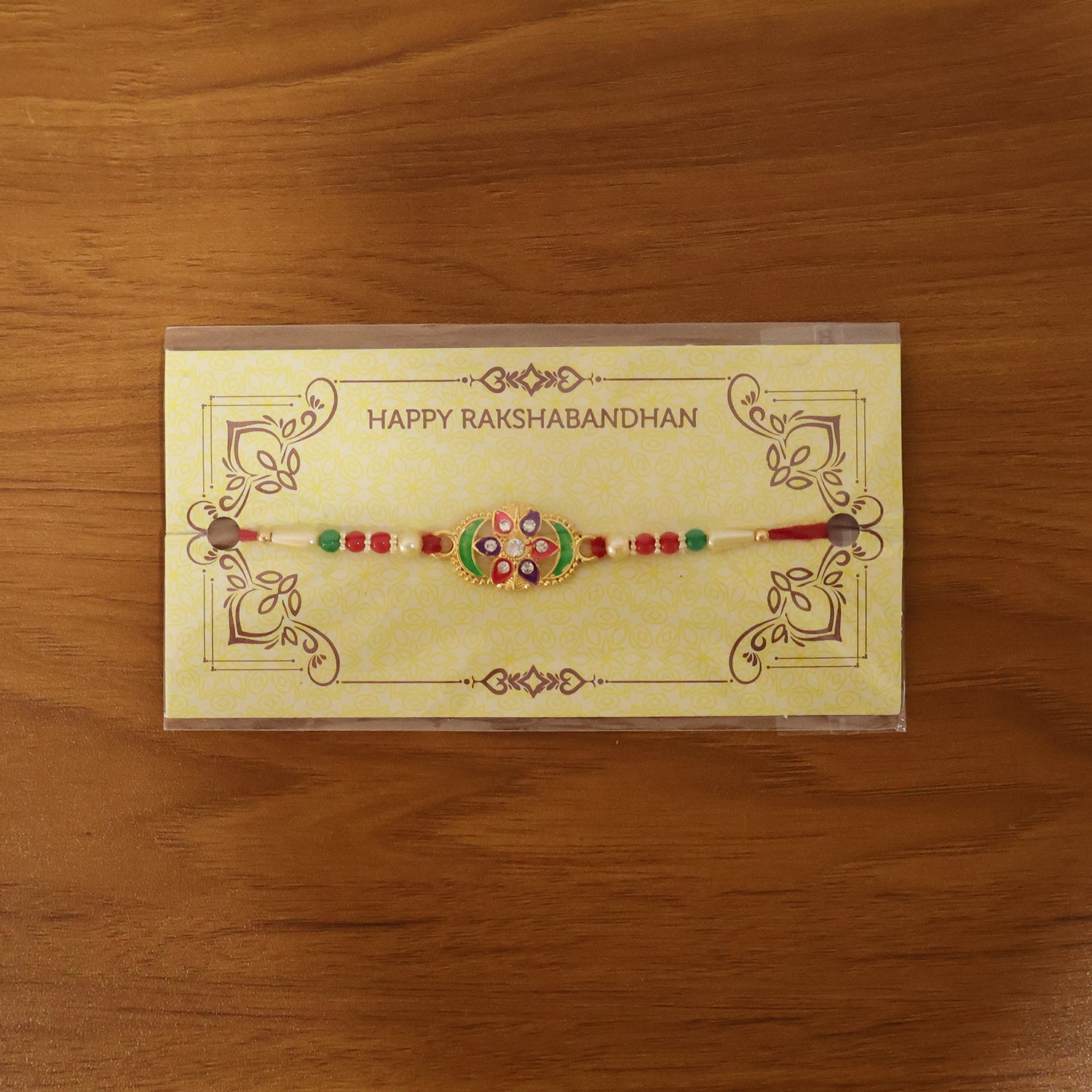 Rakshabandhan live use of designer rakhi