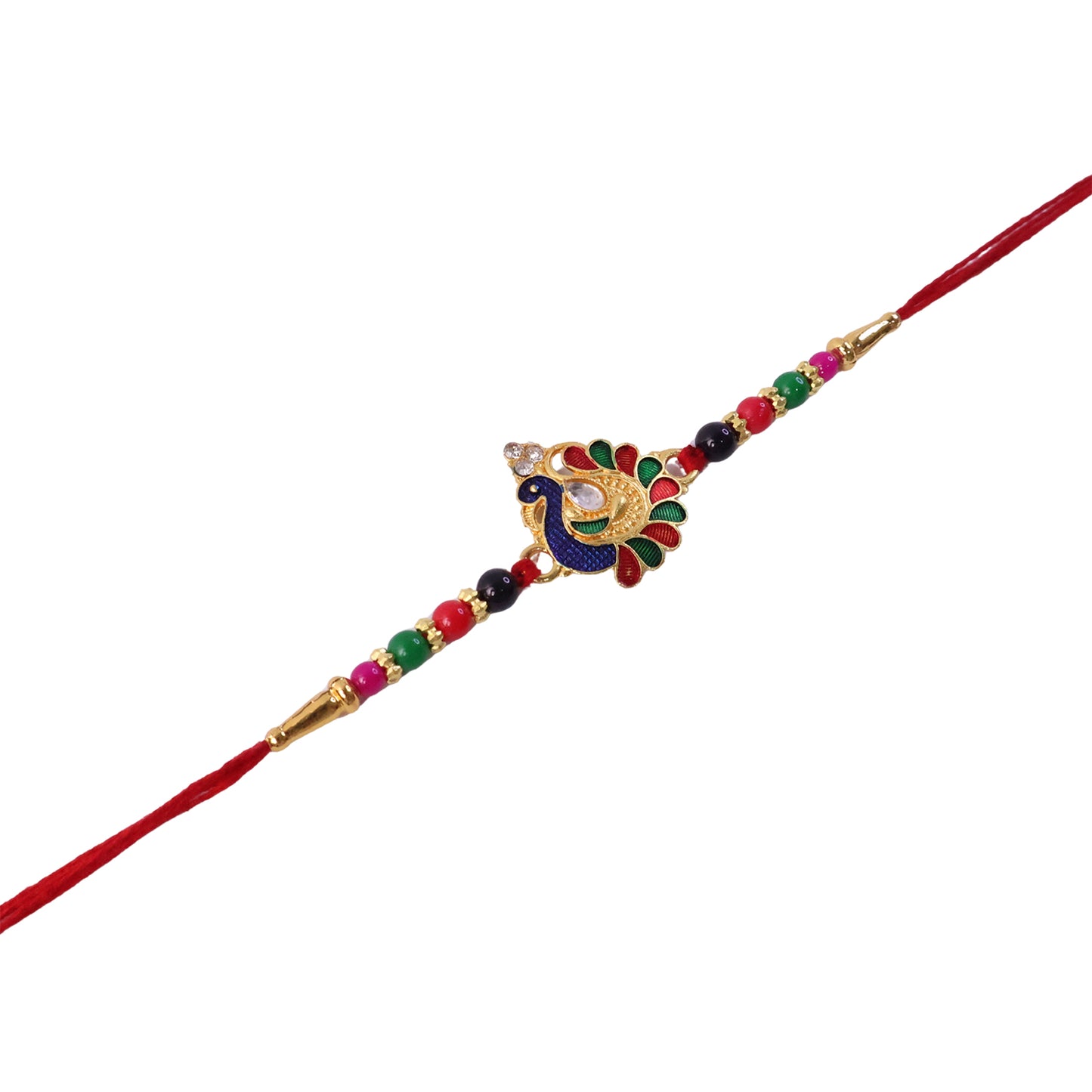 Elegant Peacock Designer Rakhi (1 Pc)