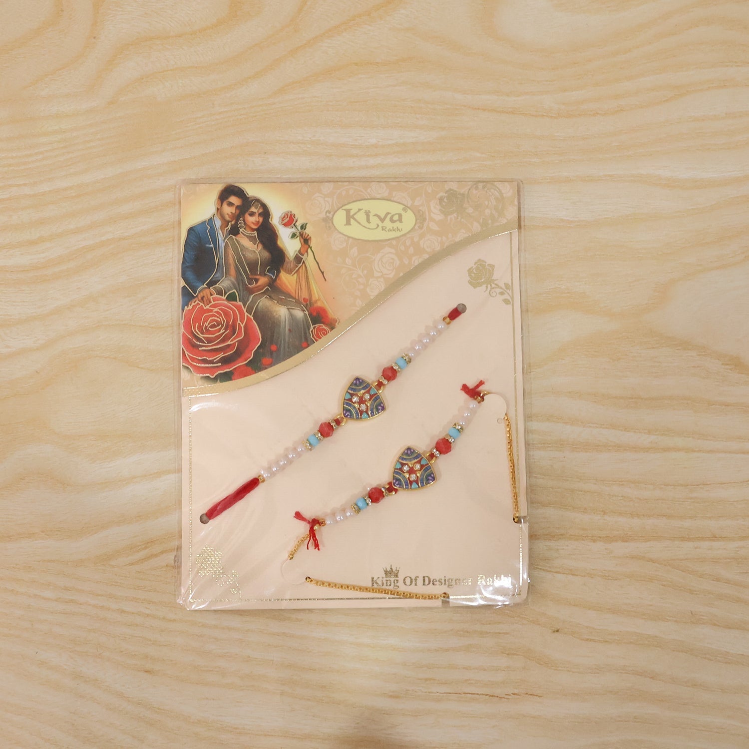 Live image of Rakhi worn on wrist