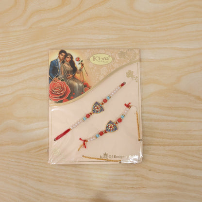 Live image of Rakhi worn on wrist