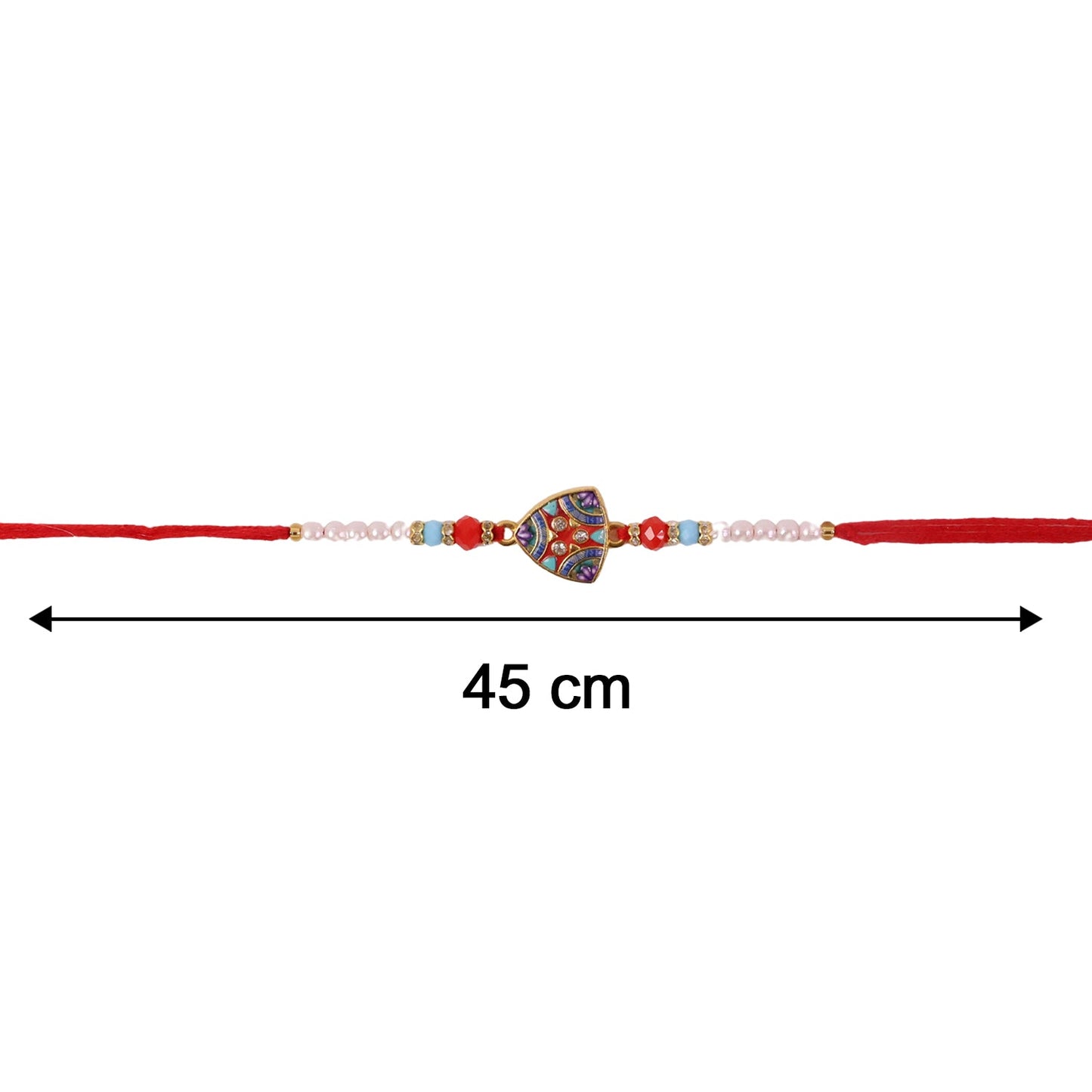 Rakhi size and scale comparison image