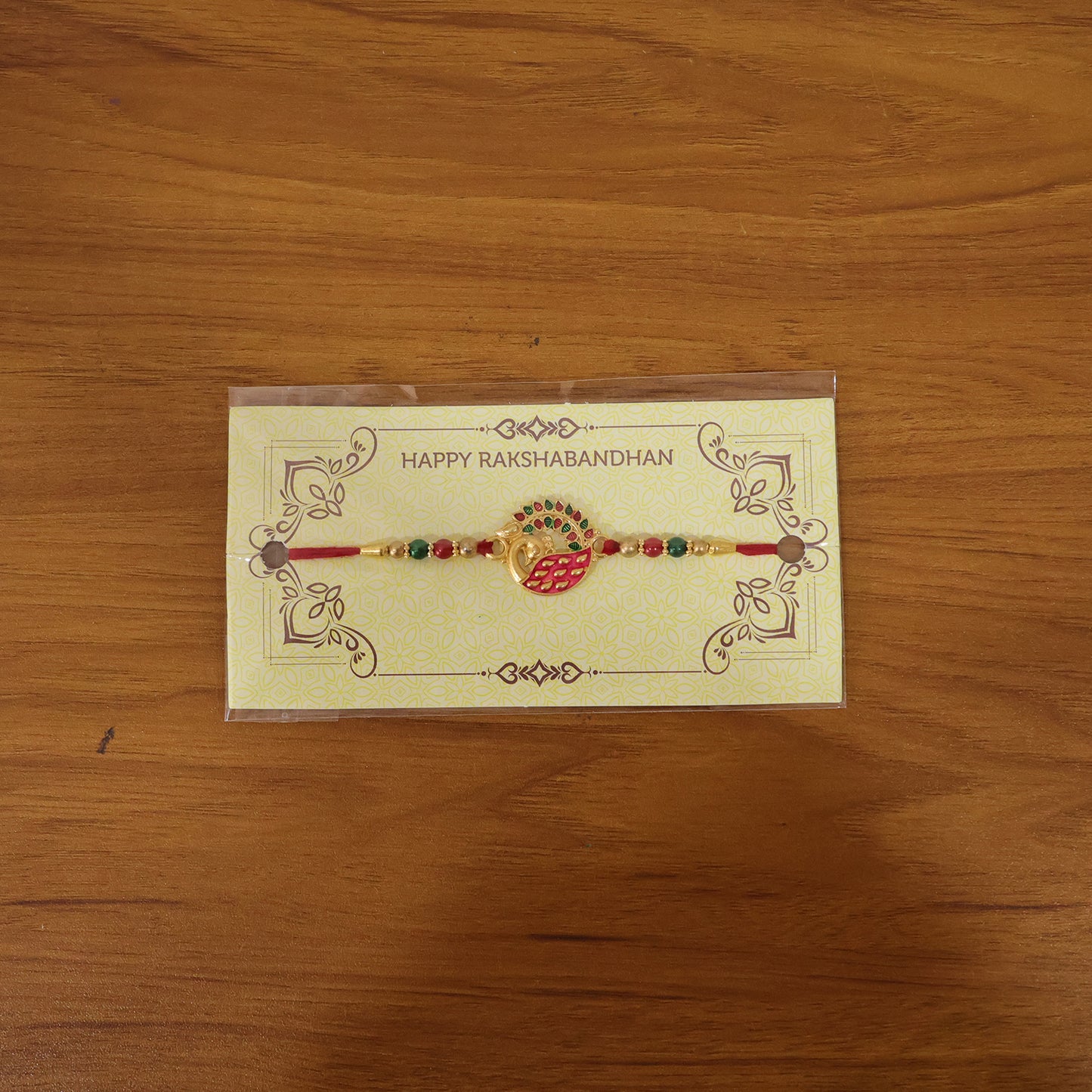 Elegant Peacock Design Rakhi (1 Pc)