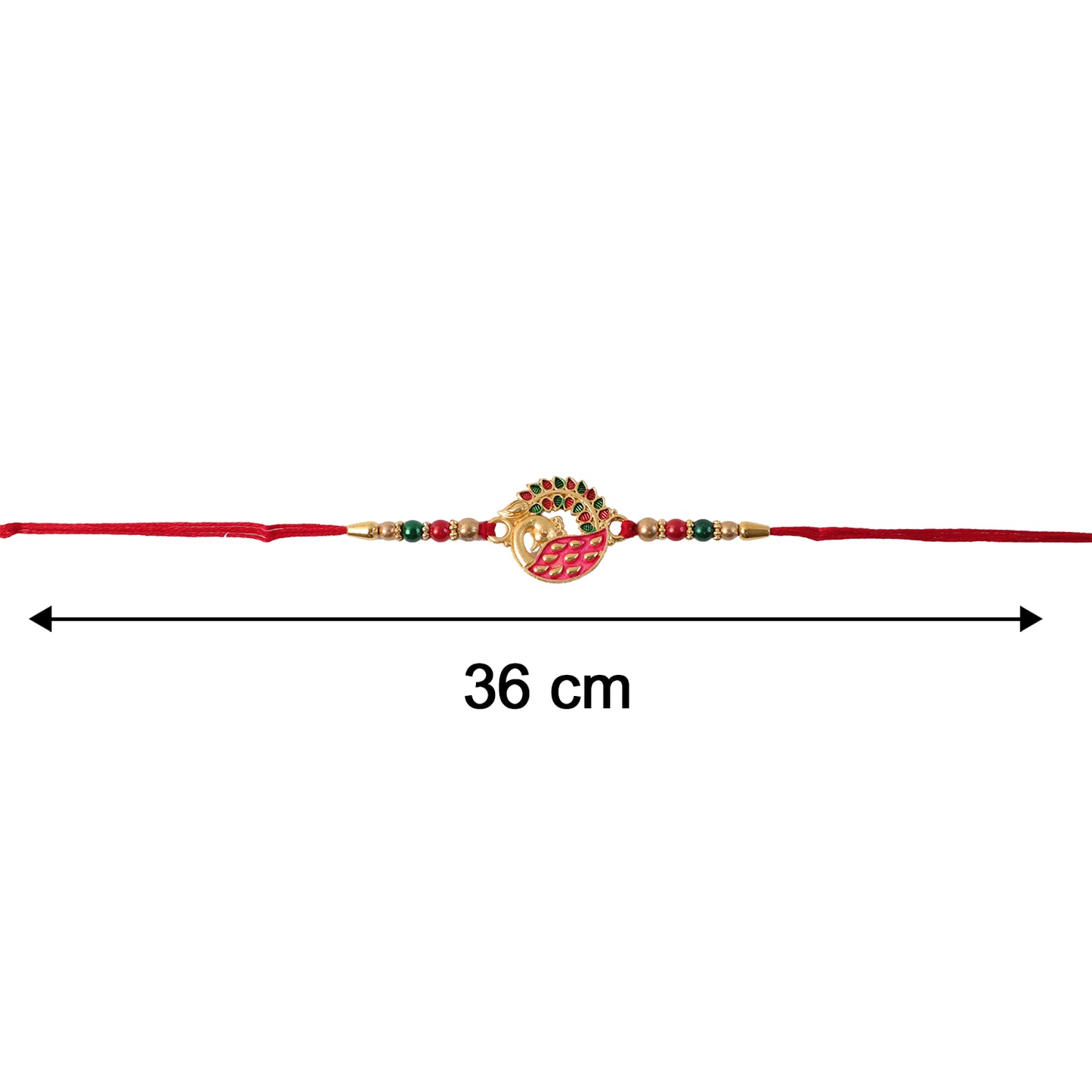 Elegant Peacock Design Rakhi (1 Pc)