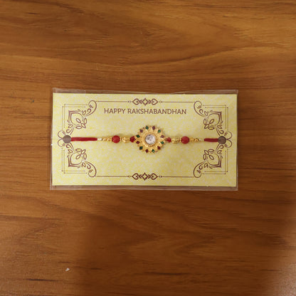 Veera Ki Rakhi worn on wrist during Raksha Bandhan celebration