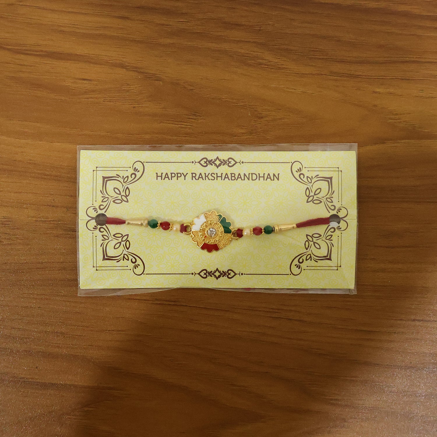 Live display of Designer Rakhi for Brother
