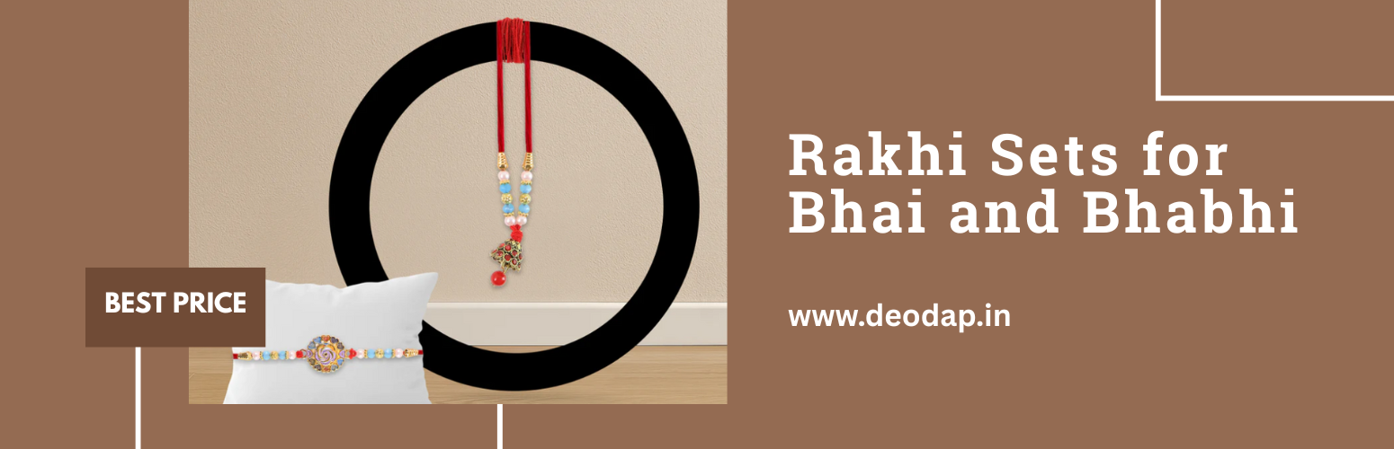 Rakhi Sets for Bhai and Bhabhi 2025 – Elegant & Trending Designs