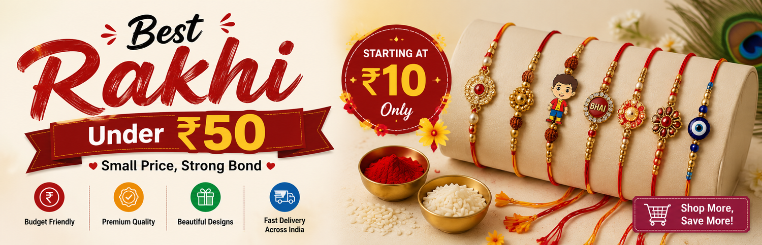 Best Rakhi Under ₹50 for Raksha Bandhan 2026
