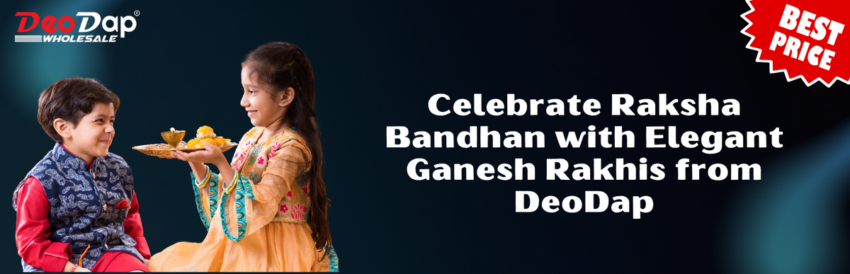 Celebrate Raksha Bandhan with Elegant Ganesh Rakhis from DeoDap