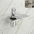 Wall Mounted Soap and Toothbrush Holder – Space-saving & Durable Design