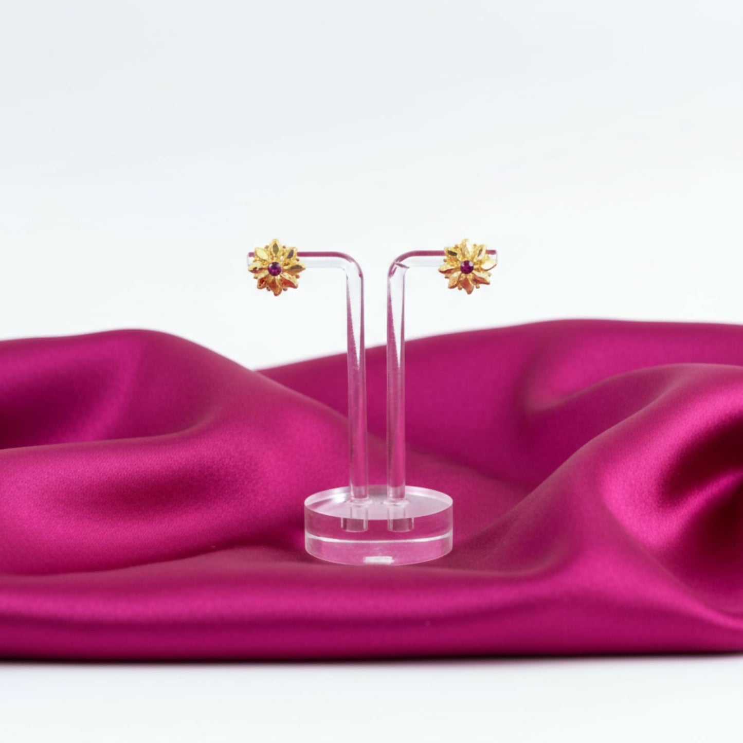 Lightweight Golden Jhumki Earrings | Daily & Occasion Wear