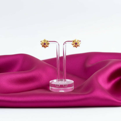 Lightweight Golden Jhumki Earrings | Daily & Occasion Wear