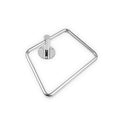 Stainless Steel Napkin Ring – Triangle Shape, Brushed Nickel Finish