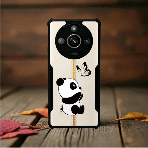 Panda and Butterfly Mobile Cover For Realme Narzo 60 Pro