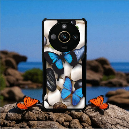 Blue Wings Beauty Mobile Cover For Realme Narzo 60 Pro