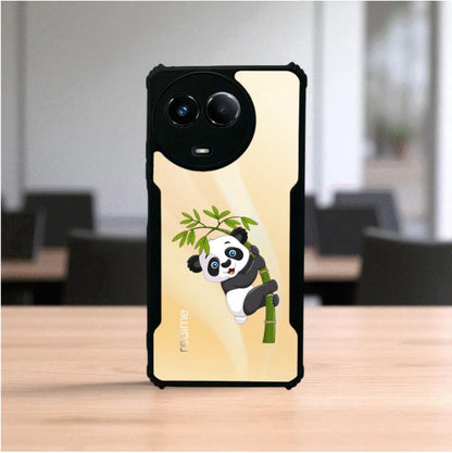 Panda and Tree Mobile Cover For Realme C67 (5G)