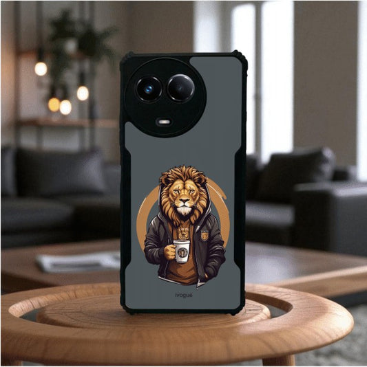 Stylish Lion Mobile Cover For Realme Narzo 60X