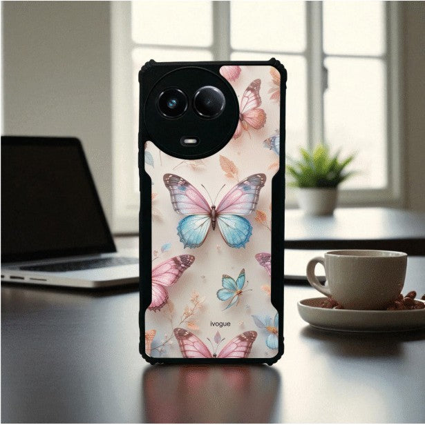 Butterfly Bloom Mobile Cover For Realme Narzo 60X
