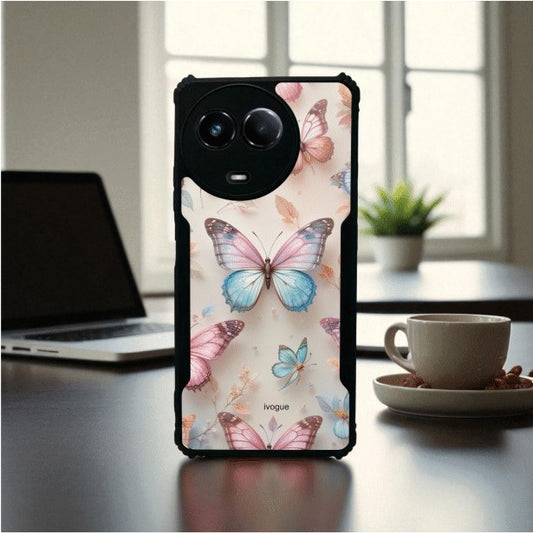 Butterfly Bloom Mobile Cover For Realme C67 (5G)