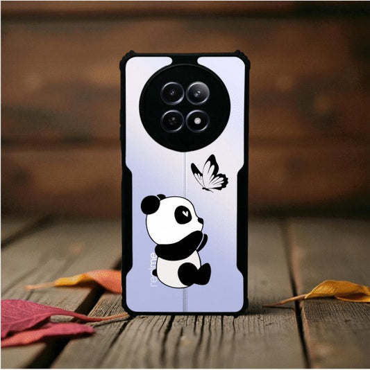 Panda and Butterfly Mobile Cover For Realme C65