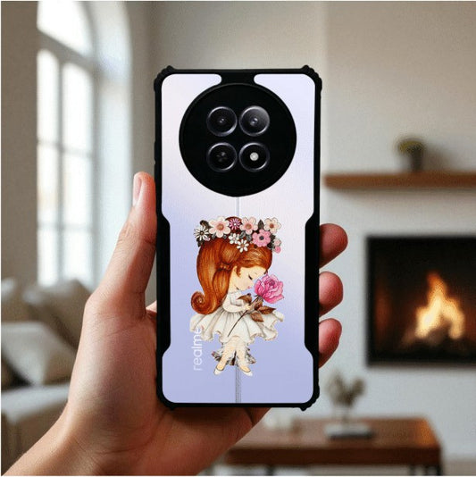 Flower Girl Mobile Cover For Realme Narzo N65