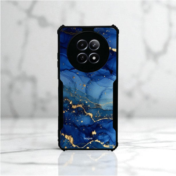 Blue Opulence Mobile Cover For Realme Narzo 70X